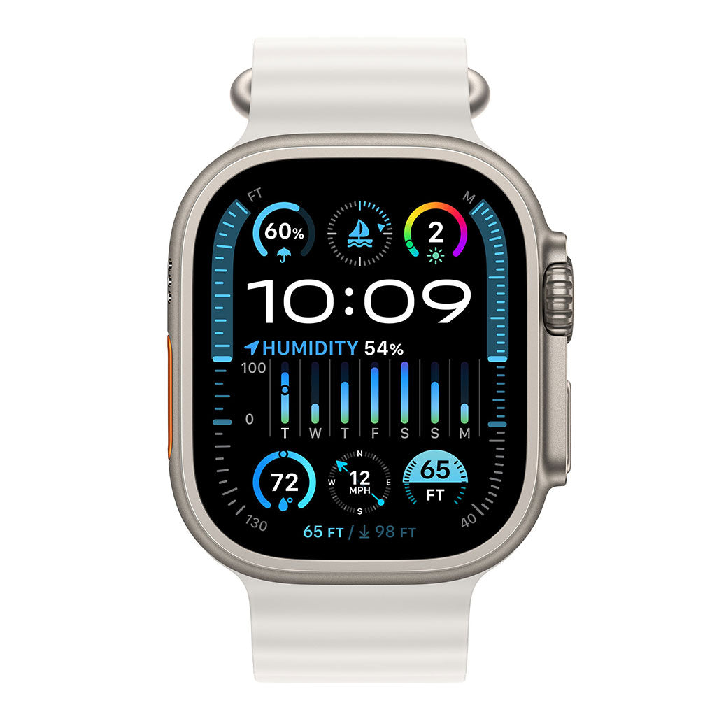A Photo Of Apple Watch Ultra 2 with Ocean Band