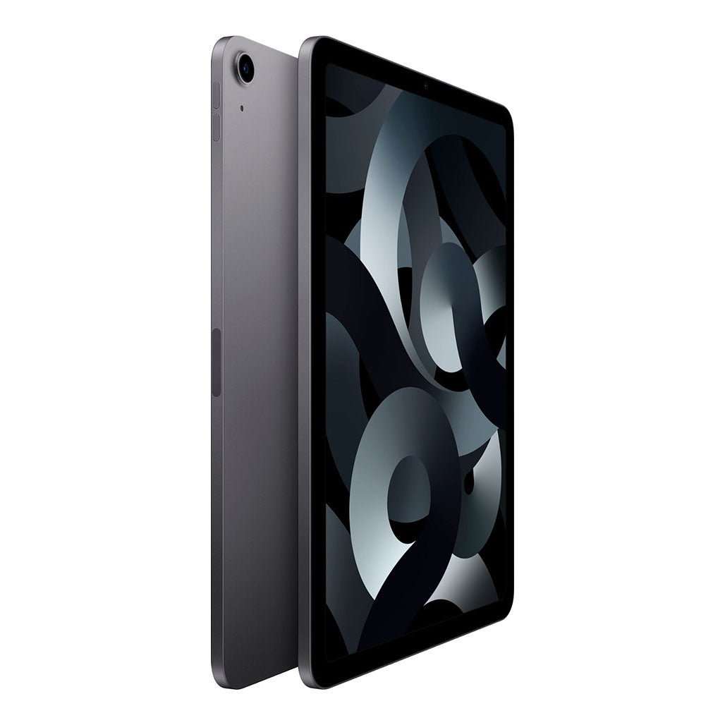A Photo Of Apple iPad Air (5th Gen) Wi-Fi + Cellular - Space Gray, 64GB/256GB, Liquid Retina Display, M1 Chip, 5G Compatibility