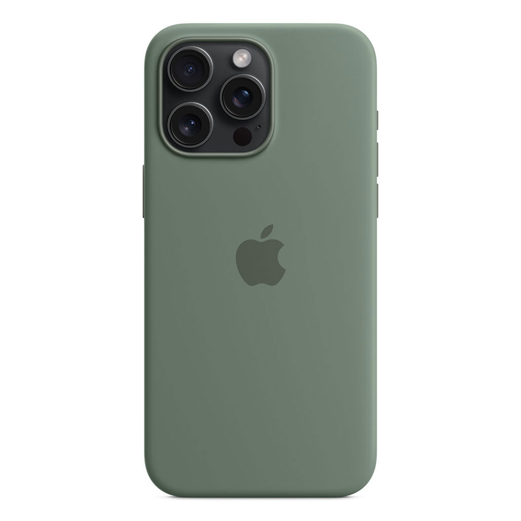 A Photo Of Apple iPhone 15 Pro Max Silicone Case with MagSafe
