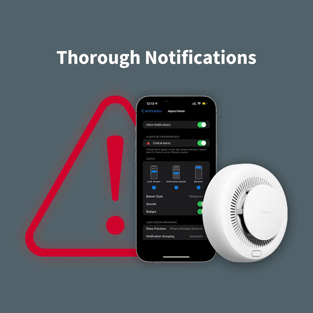 A Photo Of Aqara Smoke Detector