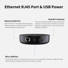 A Photo Of Aqara Hub M2 - Smart Home Hub