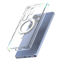 Araree Duple M Stand Case for Samsung Galaxy S25 Ultra – Clear Protection with Magnetic Charging & 360° Kickstand