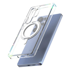 A Photo Of Araree Duple M Stand Case for Samsung Galaxy S25 Ultra – Clear Protection with Magnetic Charging & 360° Kickstand