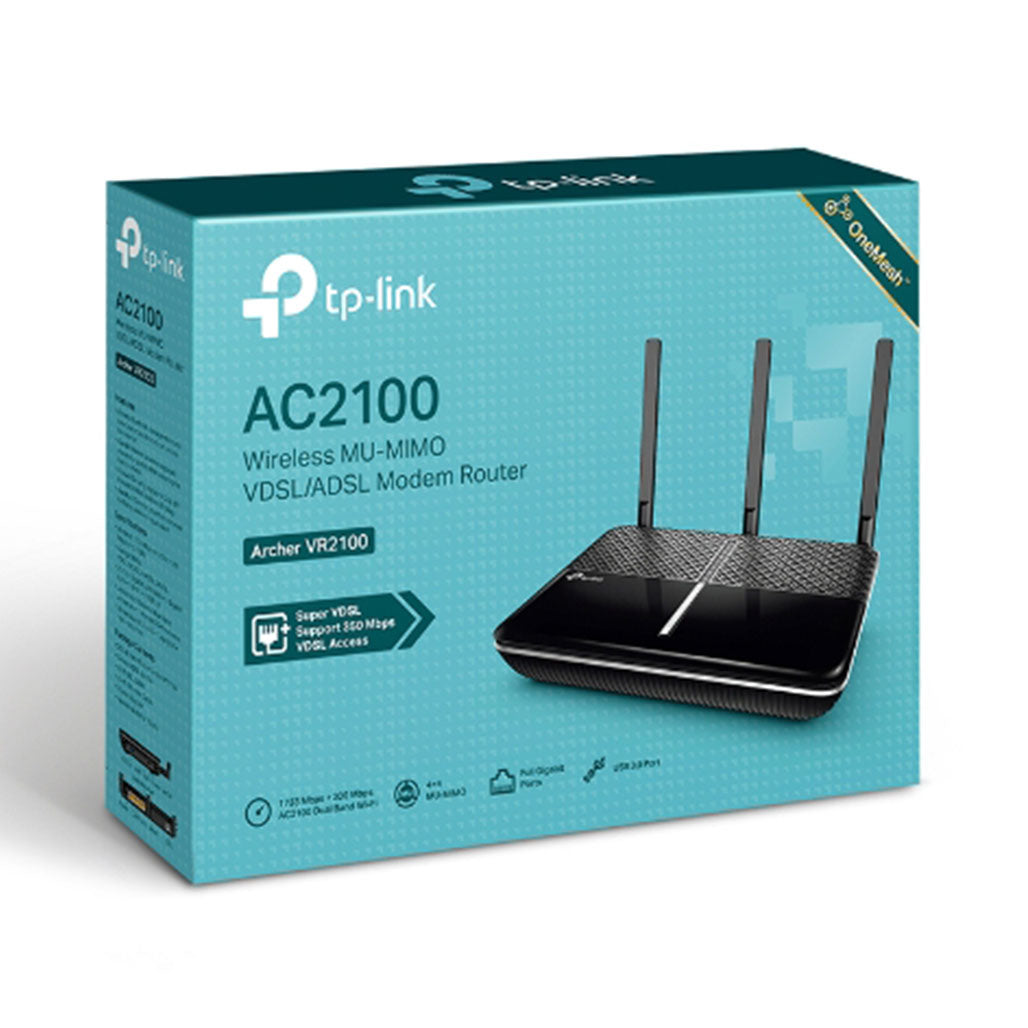 A Photo Of TP-Link Archer VR2100 AC2100 Wireless MU-MIMO VDSL/ADSL Modem Router