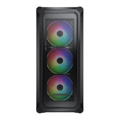 A Photo Of Cougar Archon 2 Mesh RGB Mid Tower Case - High Airflow ARGB Gaming Case with 3 Pre-Installed Fans