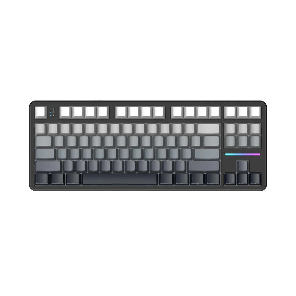 A Photo Of Attack Shark X87 Tri-Mode Gasket Mechanical Keyboard