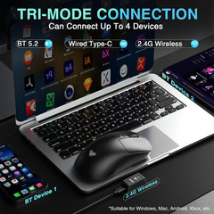 A Photo Of Aula SC680 Three-Mode Gaming Mouse
