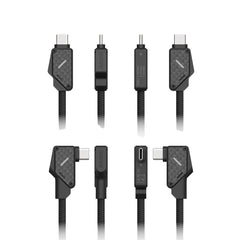 A Photo Of Aulumu M07 Light Carbon 240W USB-C to USB-C Cable