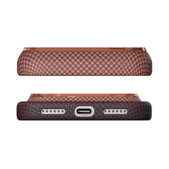 A Photo Of Pitaka Edge Case for iPhone 18 Pro / iPhone 18 Pro Max – Ultra-Thin Aramid Fiber MagSafe Case