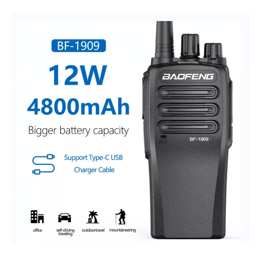 A Photo Of BAOFENG 1909 UHF Ham Radio Handheld Walkie Talkie