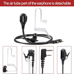 A Photo Of BAOFENG Walkie Talkies Earpiece with Mic Air Acoustic Tube 2Pin (BF203)