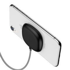 A Photo Of Baseus Suction Cup Wireless Charger WXXP-01 – Qi Fast Charging Pad with 8 Suction Cups for Secure Grip and Heat Dissipation