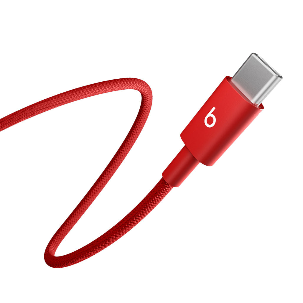 A Photo Of Beats USB-A to USB-C Woven Charging Cable 1.5 m