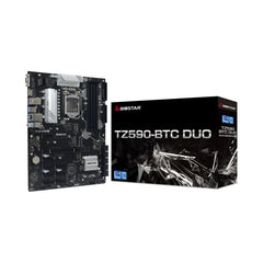 A Photo Of Biostar MBD Z590 - BTC DUO VER 6.0 - LGA 1200
