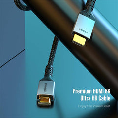 A Photo Of Blupebble 8K Ultra High Speed HDMI Cable