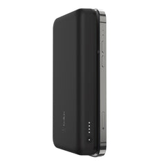A Photo Of Belkin BoostCharge 10K Magnetic Portable Wireless Charger – Dual Function Power Bank for iPhone 15/14/13/12