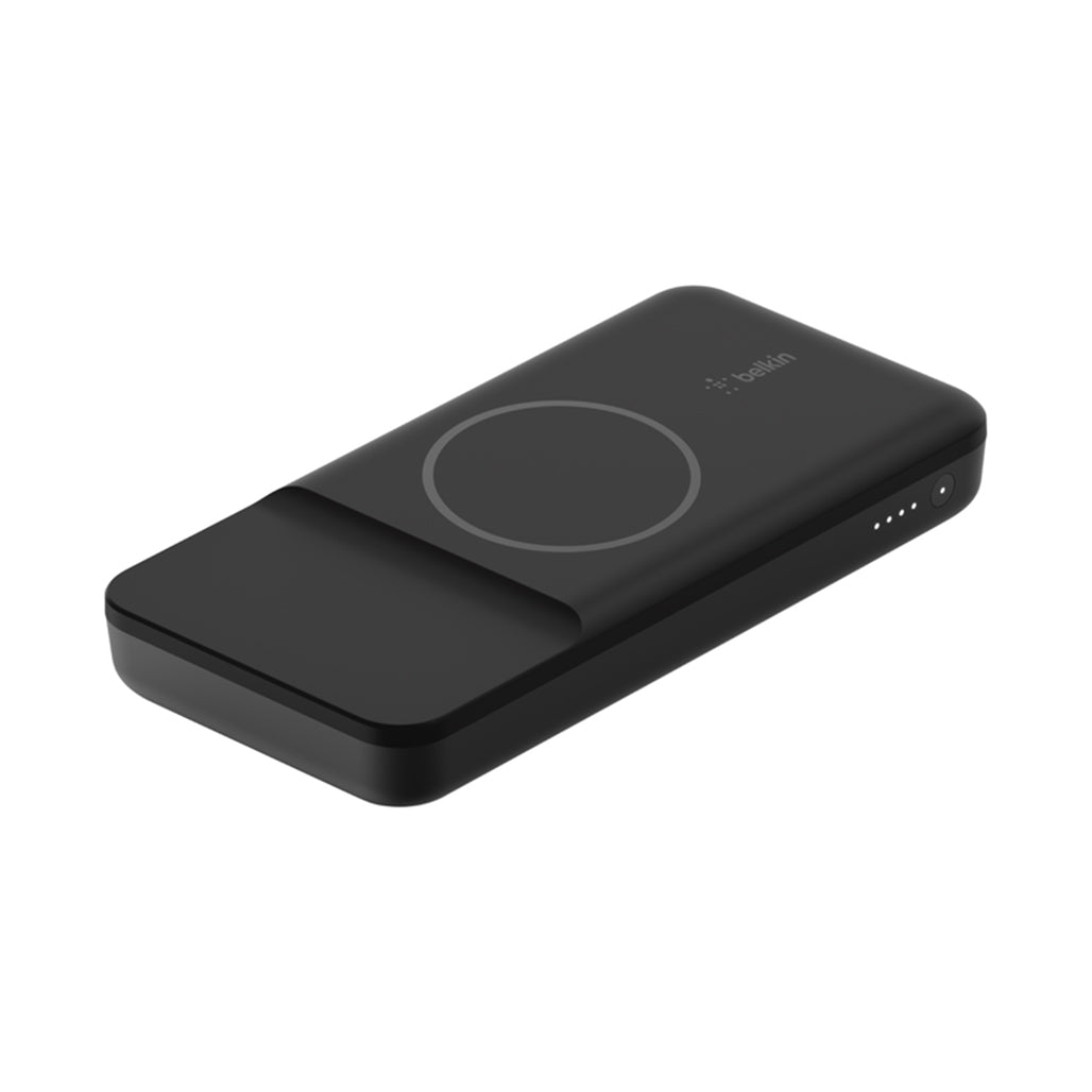 A Photo Of Belkin BoostCharge 10K Magnetic Portable Wireless Charger – Dual Function Power Bank for iPhone 15/14/13/12