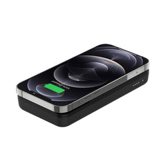 A Photo Of Belkin BoostCharge 10K Magnetic Portable Wireless Charger – Dual Function Power Bank for iPhone 15/14/13/12