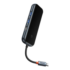 A Photo Of Baseus AcmeJoy - 7-Port Type-C HUB Adapter