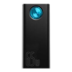 A Photo Of Baseus Amblight 65W Power Bank - 30000mAh Portable Charger with 5 Ports, LED Display, and Multi-Protection for Fast Charging Laptops & Devices