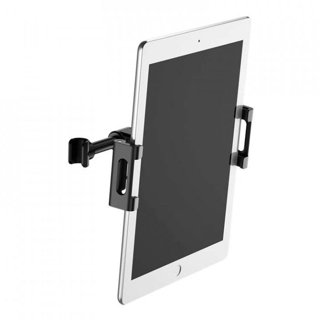 A Photo Of Baseus Car Mount Back Seat Holder - Universal Tablet Holder for 4.7-12.9 Inch Devices, Black SUHZ-01