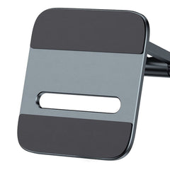 A Photo Of Baseus Desktop Biaxial Foldable Metal Stand for Phones - Grey