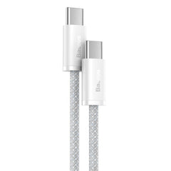 A Photo Of Baseus Dynamic Fast Charging Data Cable C to C 100W 1m - White