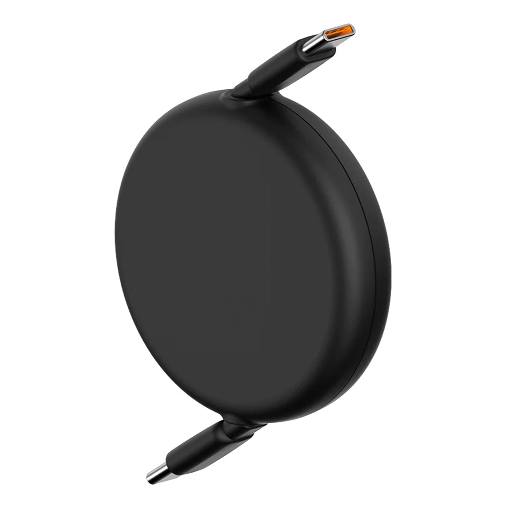 A Photo Of Baseus Free2Draw Mini Retractable Charging Cable Type-C to Type-C 100W - Black