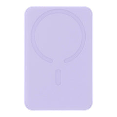 A Photo Of Baseus Magnetic Mini Wireless Fast Charge Power Bank 10000mAh 20W - Purple | Includes Type-C to Type-C Cable
