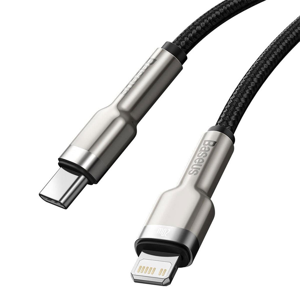 A Photo Of Baseus Metal Data Cable Type-C to IP PD 20W