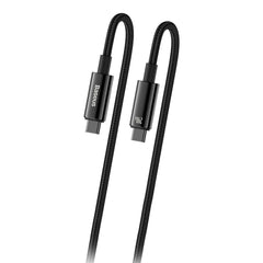 A Photo Of Baseus Tungsten Gold 240W USB-C to USB-C Fast Charging Data Cable – 3m Black