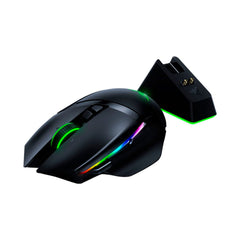 A Photo Of Razer Basilisk Ultimate Wireless Gaming Mouse with Charging Dock - 20,000 DPI, 11 Programmable Buttons, Razer HyperSpeed Wireless Technology