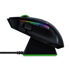A Photo Of Razer Basilisk Ultimate Wireless Gaming Mouse with Charging Dock - 20,000 DPI, 11 Programmable Buttons, Razer HyperSpeed Wireless Technology