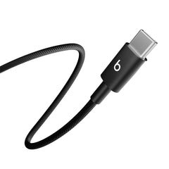 A Photo Of Beats USB-A to USB-C Woven Charging Cable 1.5 m