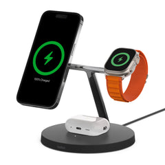 A Photo Of Belkin BoostCharge Pro 3-in-1 Wireless Charger with MagSafe 15W – Charge iPhone, Apple Watch, and AirPods