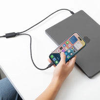 Native Union Belt Cable 2-in-1 USB-C to USB-C Fast Charging Cable 140W