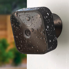 A Photo Of Blink Outdoor (3rd Gen) 3-Camera Wireless Security System - 1080p HD, Battery-Powered, Infrared Night Vision