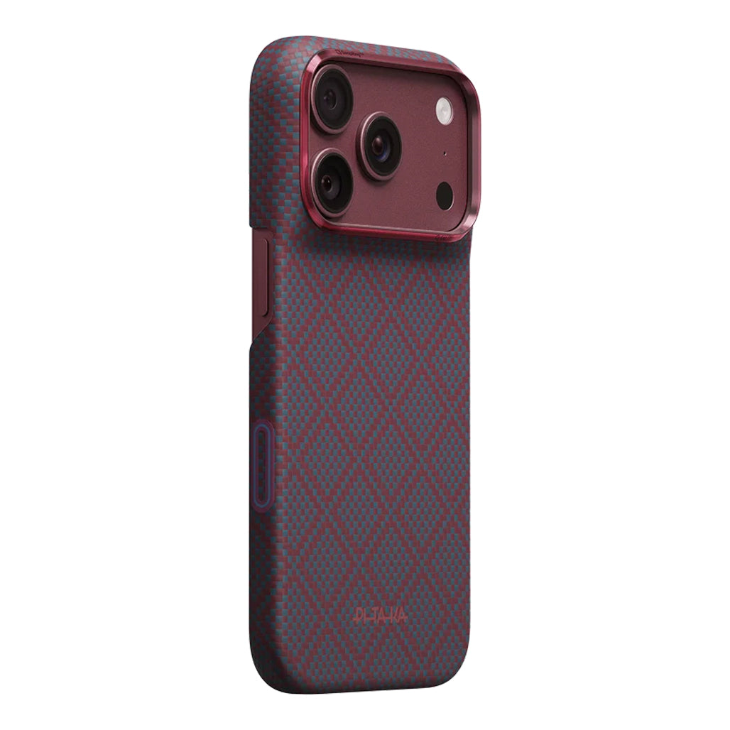 A Photo Of Pitaka Edge Case for iPhone 18 Pro / iPhone 18 Pro Max – Ultra-Thin Aramid Fiber MagSafe Case