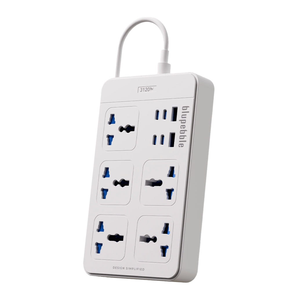 A Photo Of Blupebble 11-In-1 Universal Power Hub Surge Protector