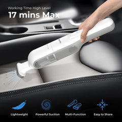 A Photo Of Blupebble V12H Cordless Handheld Portable Vacuum Cleaner