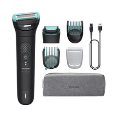 A Photo Of Philips Body Groomer 7000 Series - 2D flex head and dual trim-shave system | BG7470/15