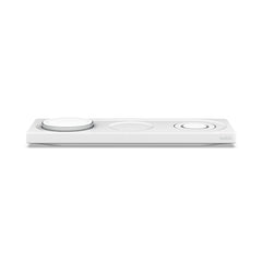 A Photo Of Belkin BoostCharge Pro 3-in-1 Wireless Charging Pad with MagSafe Technology – Fast Charging for iPhone, Apple Watch, and AirPods