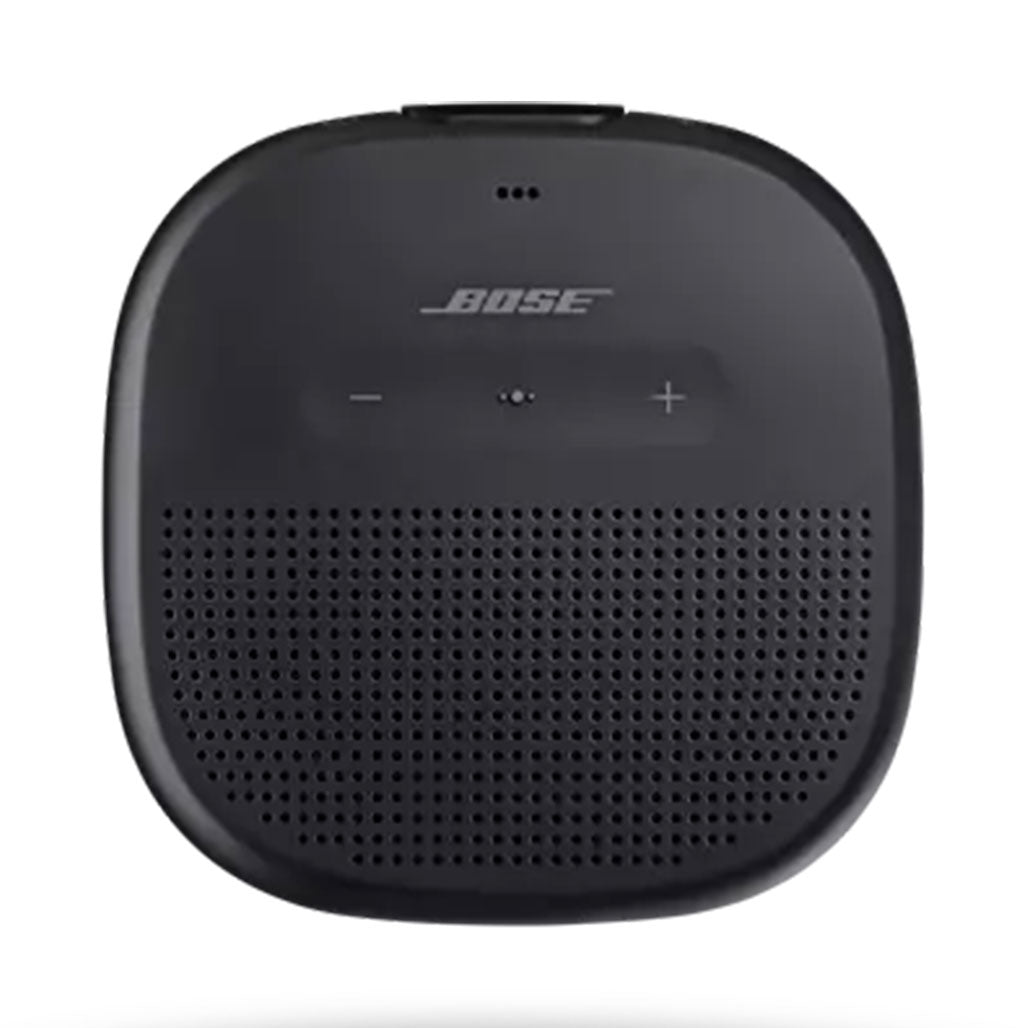 A Photo Of Bose SoundLink Micro Bluetooth® Speaker – Black – Portable, Waterproof, and Rugged with Deep Bass and Built-In Microphone