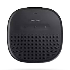 A Photo Of Bose SoundLink Micro Bluetooth® Speaker – Black – Portable, Waterproof, and Rugged with Deep Bass and Built-In Microphone