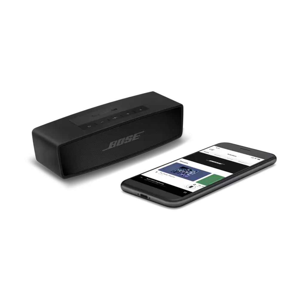 A Photo Of Bose SoundLink Mini II Special Edition – Luxe Silver or Triple Black – Compact Bluetooth Speaker with Deep Bass and USB-C Charging