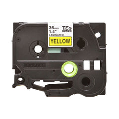 A Photo Of Brother TZe-661 Labelling Tape Cassette – Black on Yellow, 36mm wide