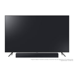 A Photo Of Samsung HW-C400 Soundbar - 40W 2.0 Channel with Dolby Digital 2.0, Built-In Woofer, and Bluetooth Connectivity