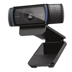A Photo Of Logitech C920e Business Webcam - Full HD 1080p with Autofocus, Privacy Shade, and Dual Microphones