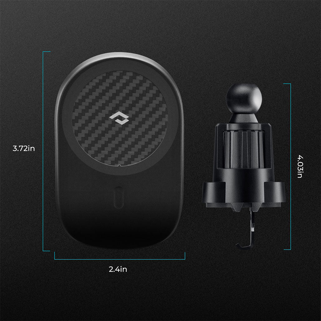 A Photo Of Pitaka MagEZ Car Mount Pro With Vent