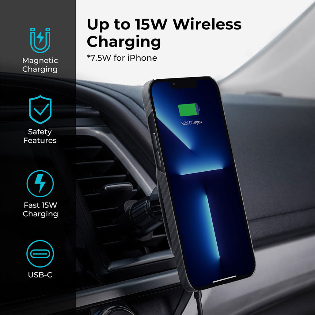 A Photo Of Pitaka MagEZ Car Mount Pro With Vent